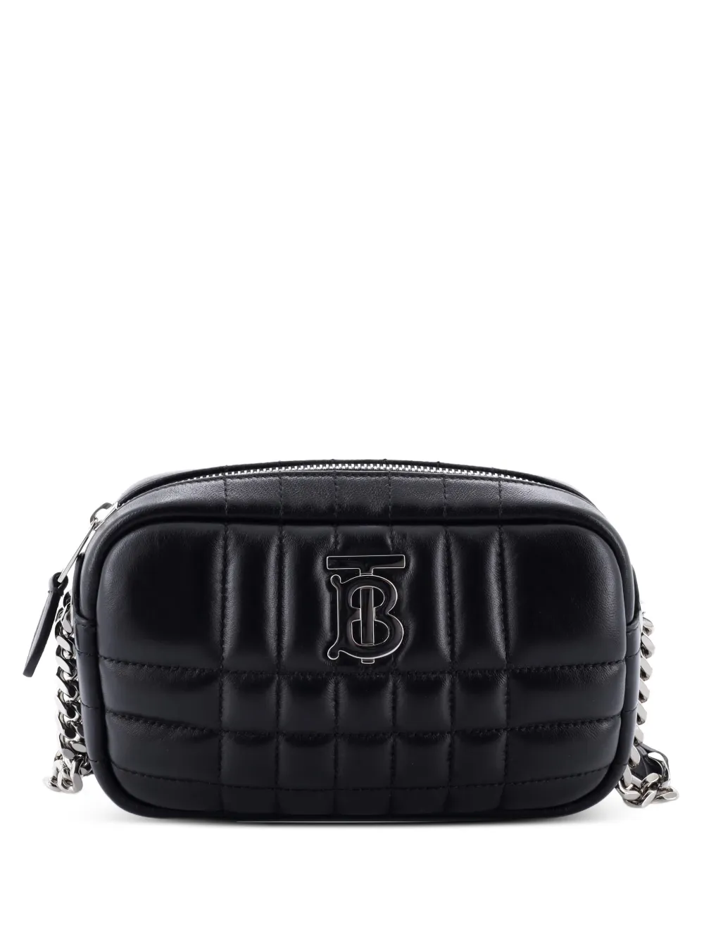 Burberry Pre-Owned Lola Camera Bag Quilted Leather Mini crossbody bag - Nero