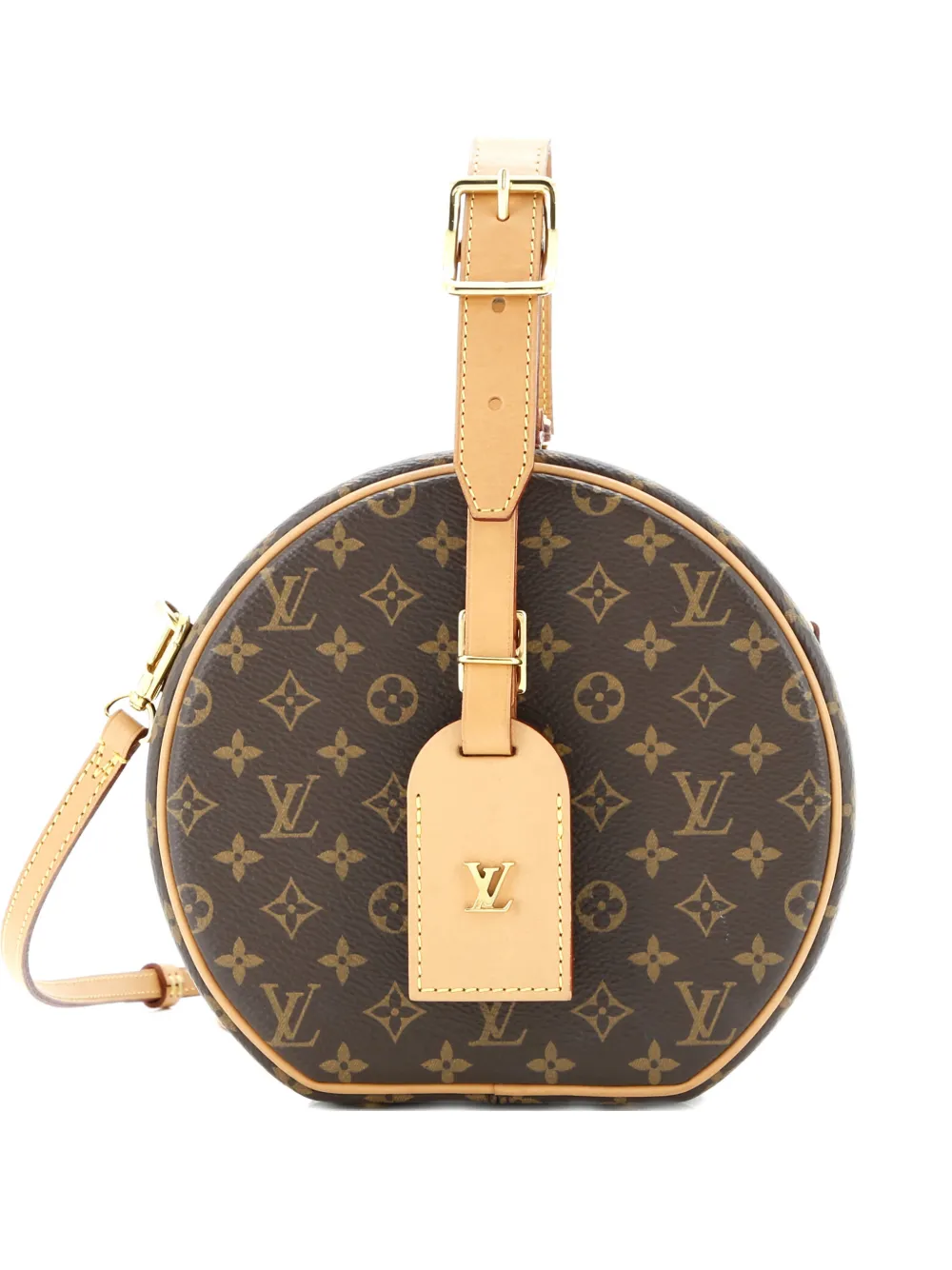 Louis Vuitton Pre-Owned Petite Boite Chapeau Bag Monogram Canvas crossbody bag - Marrone