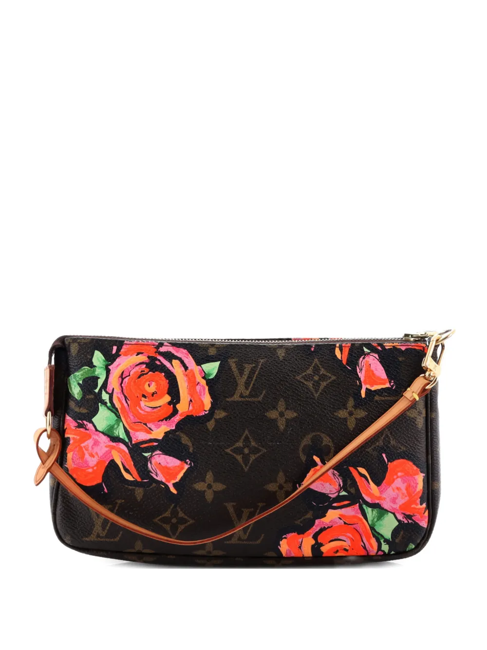 Louis Vuitton Pre-Owned Pochette Accessoires Limited Edition Monogram Roses shoulder bag - Marrone