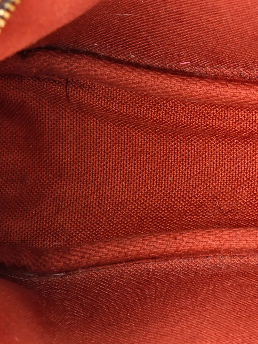 Pre-owned Louis Vuitton Trousse Make Up Bag Damier Pouch In Brown