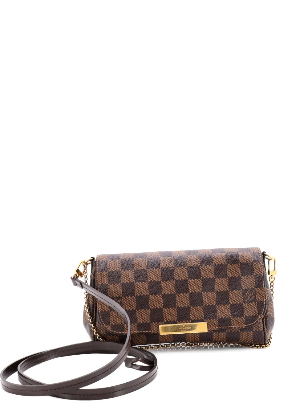 Louis Vuitton Pre-Owned Favorite Handbag Damier PM crossbody bag - Braun