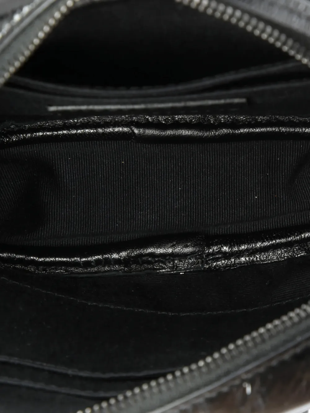 SAINT LAURENT Pre-owned Classic Monogram Blogger Sequins And Patent Small Crossbody Bag In Black