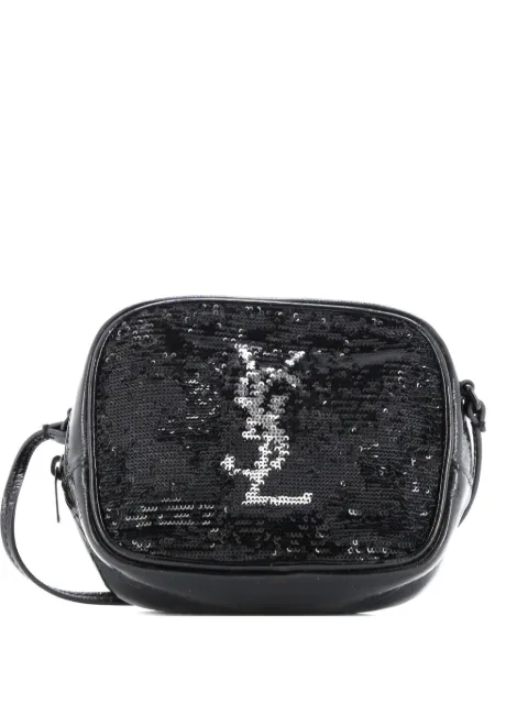Saint Laurent Pre-Owned Classic Monogram Blogger Sequins and Patent Small crossbody bag