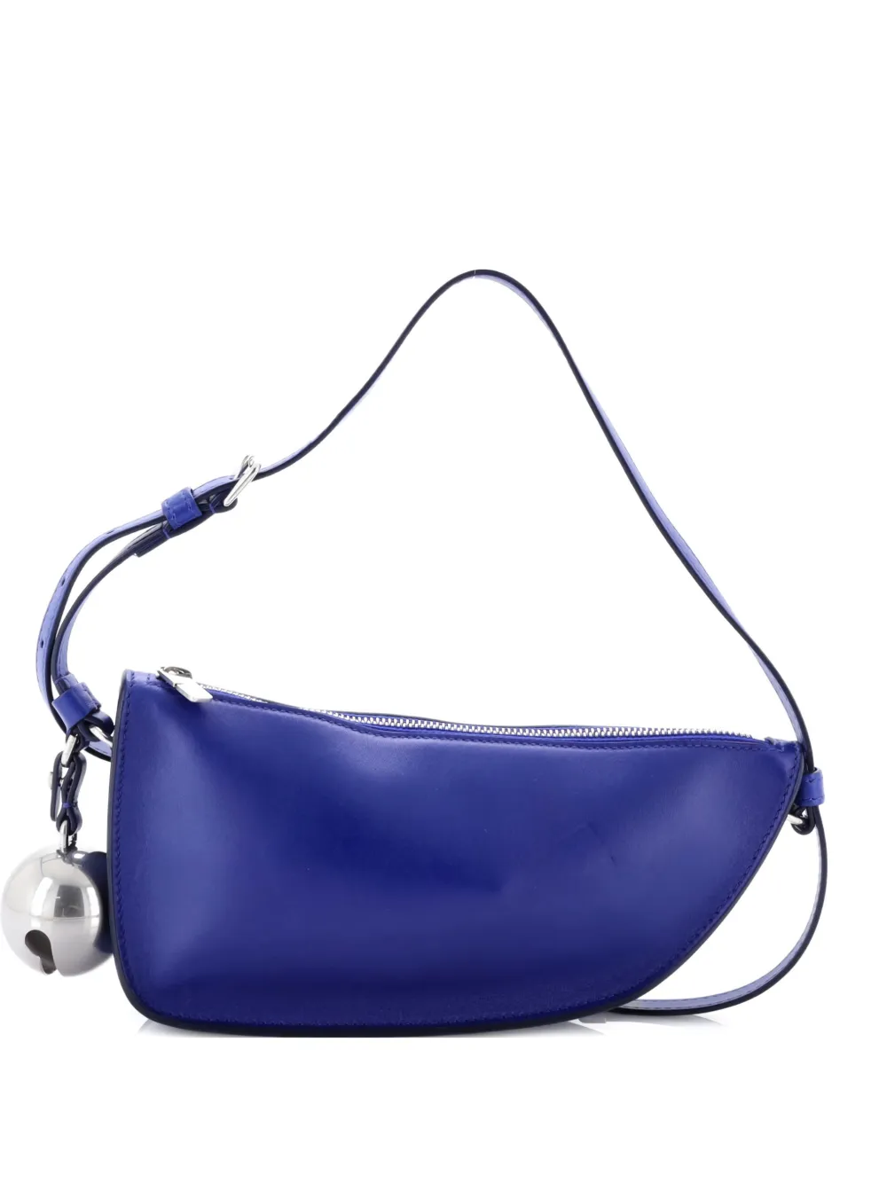 Burberry Pre-Owned Shield Sling Shoulder Bag Leather Mini crossbody bag - Blu