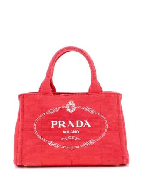 Prada Pre-Owned Canapa Canvas Mini tote bag