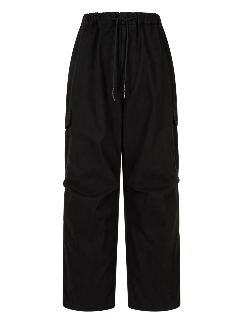 STUDIO TOMBOY cargo pocket drawstring pants | Black | Image 1