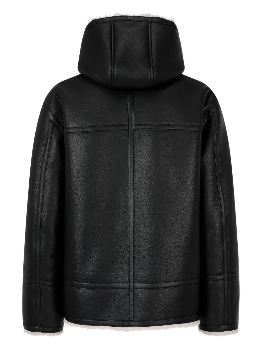 STUDIO TOMBOY chaqueta de piel artificial con capucha | Chamarras con capucha | Image 2