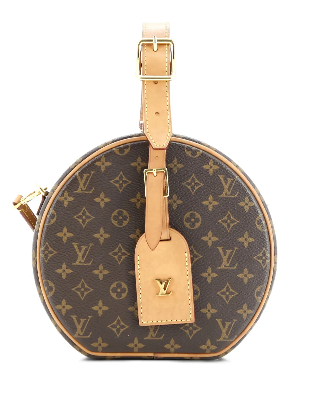 Louis Vuitton Pre-Owned Petite Boite Chapeau Bag Monogram Canvas crossbody bag - Marrone