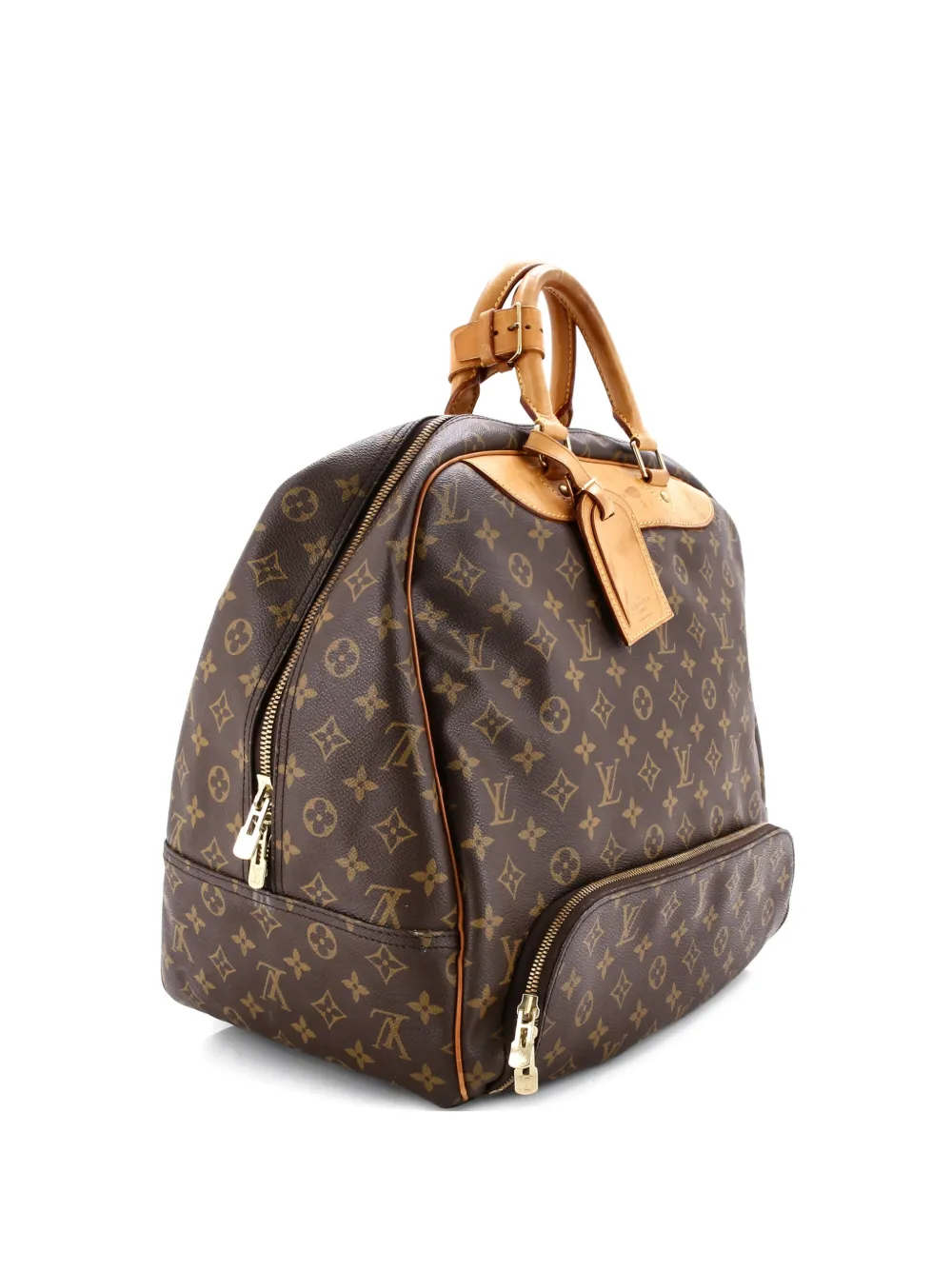 Louis Vuitton Pre-Owned Evasion Travel Bag Monogram Canvas MM satchel - Marrone