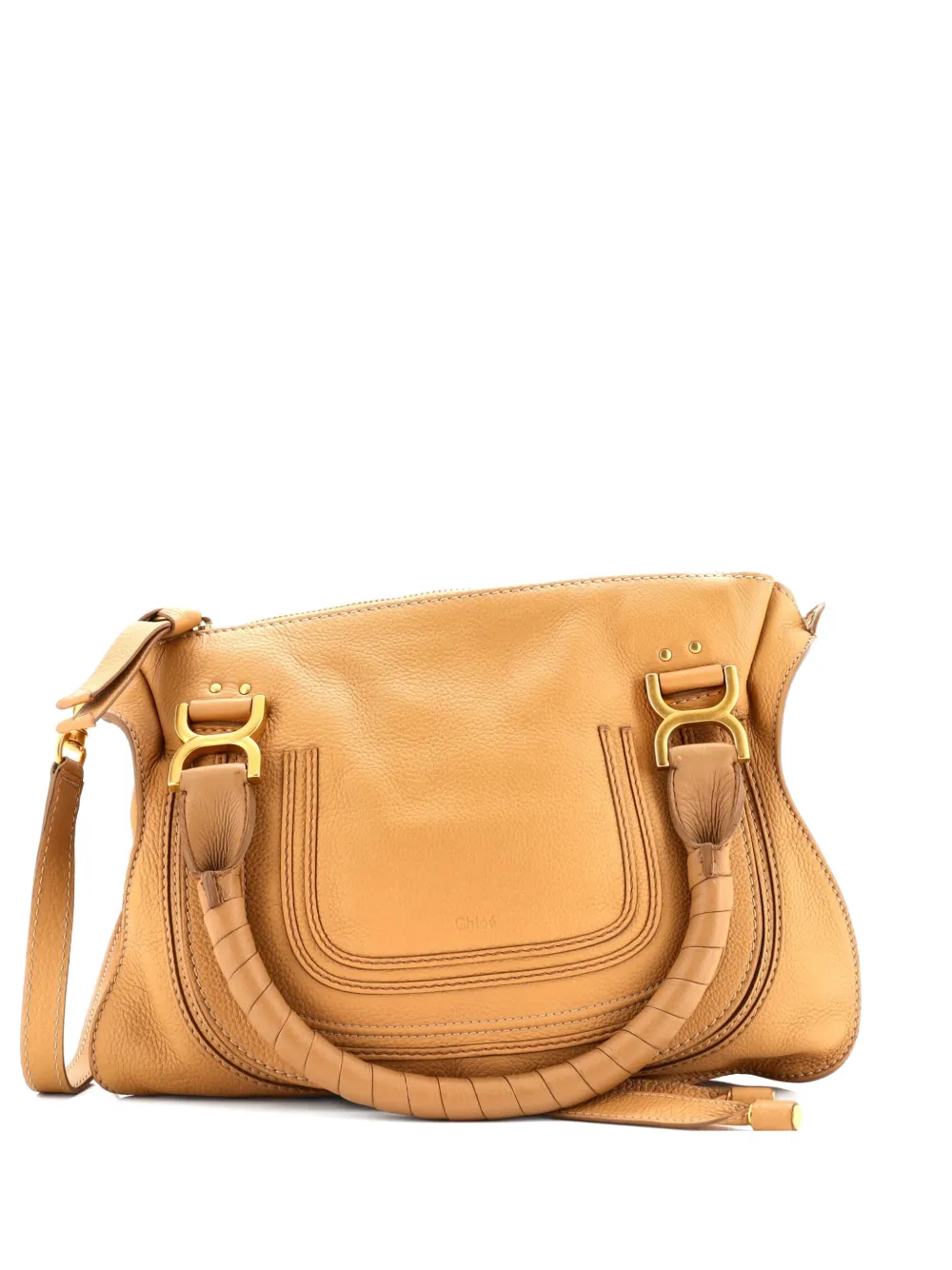 Chloé Pre-Owned Marcie Leather Medium satchel - Toni neutri