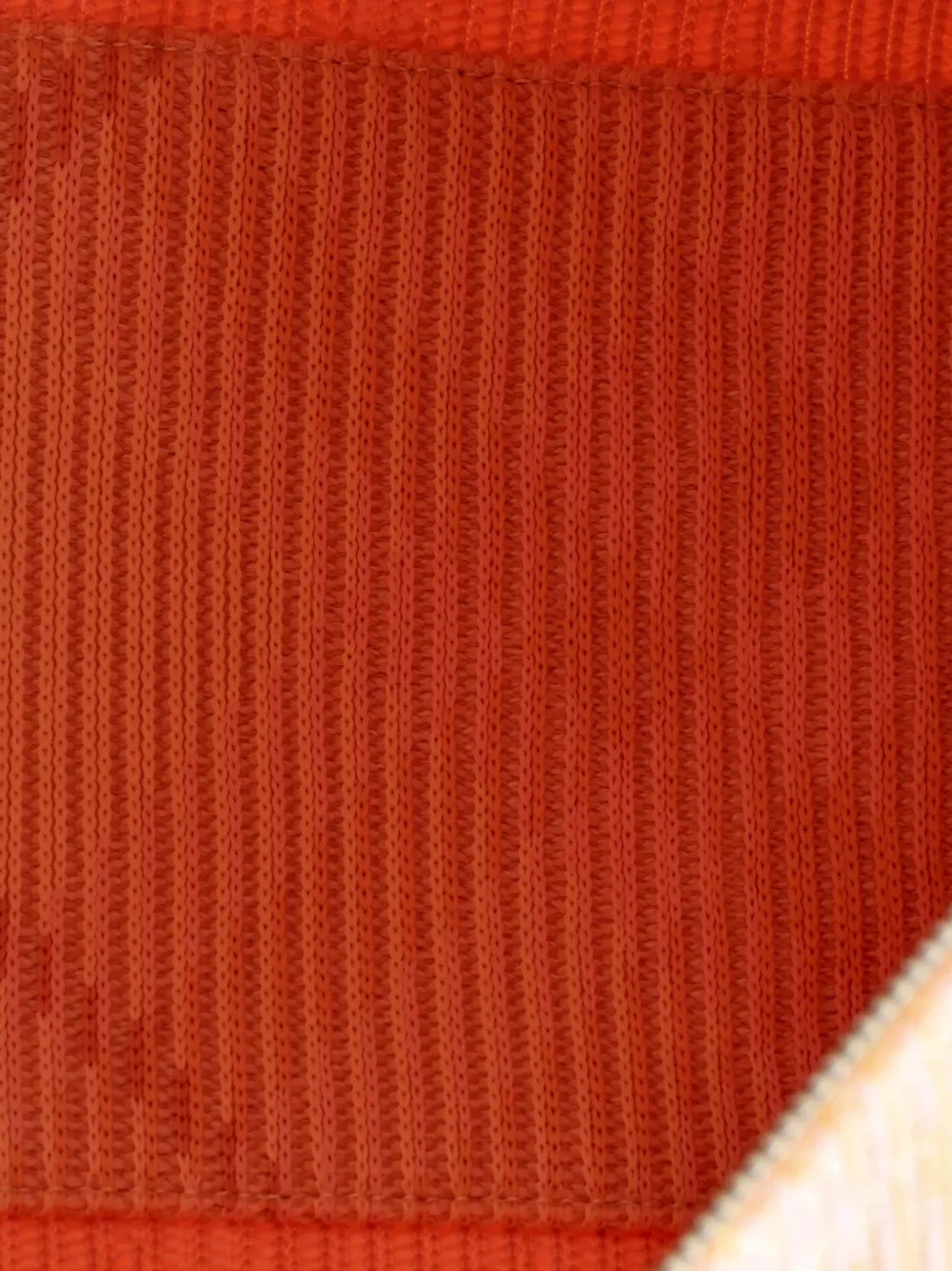 Pre-owned Burberry Peg Handle Bag Knit Check Fabric Medium Hobo Bag In Orange