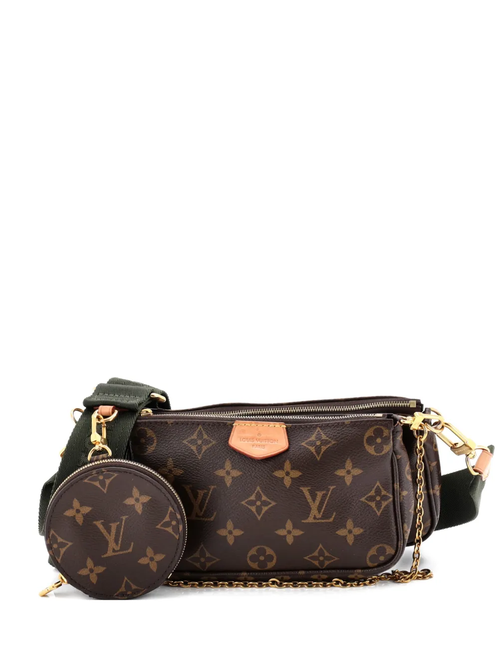 Louis Vuitton Pre-Owned Multi Pochette Accessoires Monogram Canvas crossbody bag - Marrone