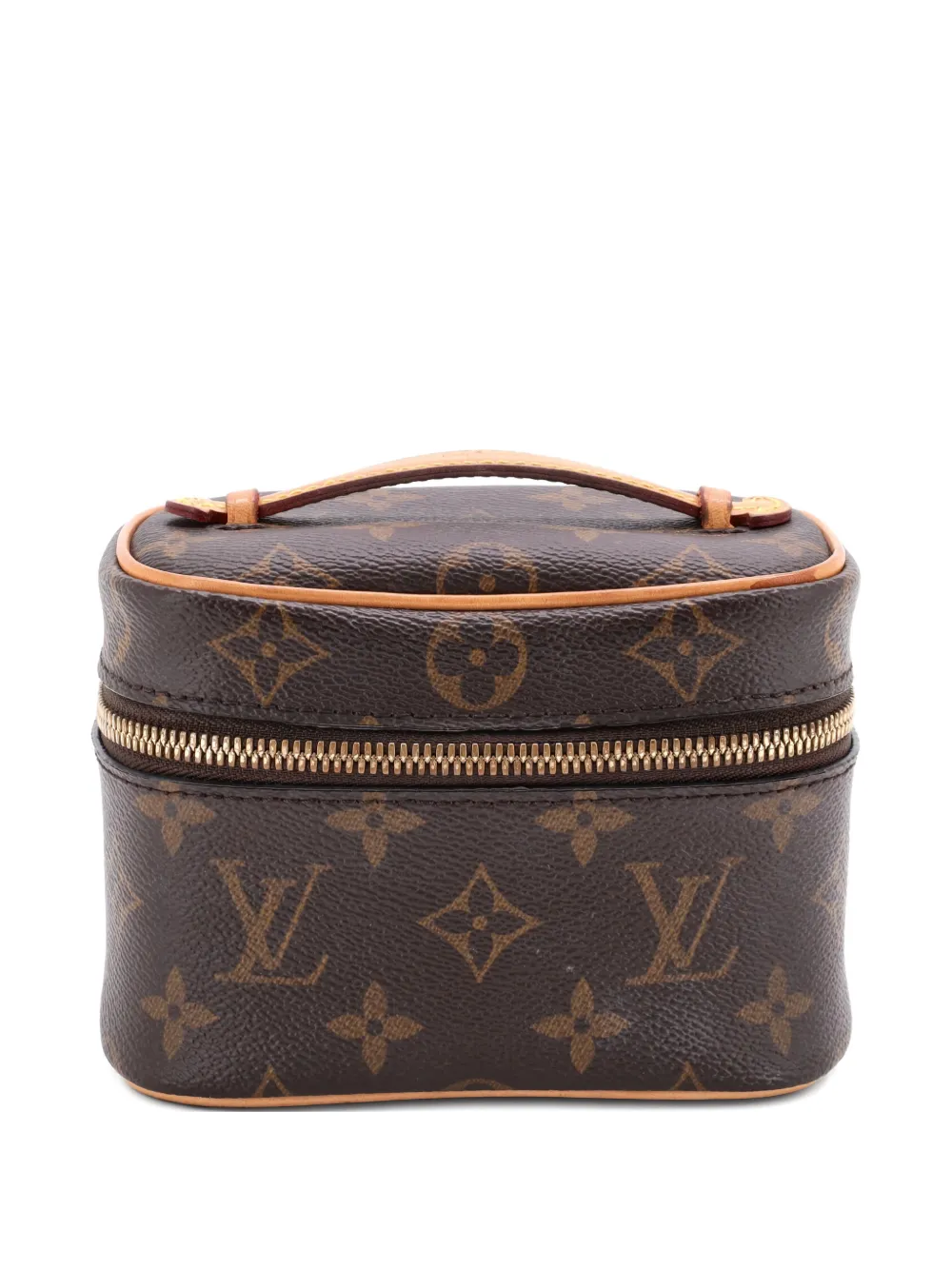 Louis Vuitton Pre-Owned Nice Vanity Case Monogram Canvas Nano pouch - Marrone