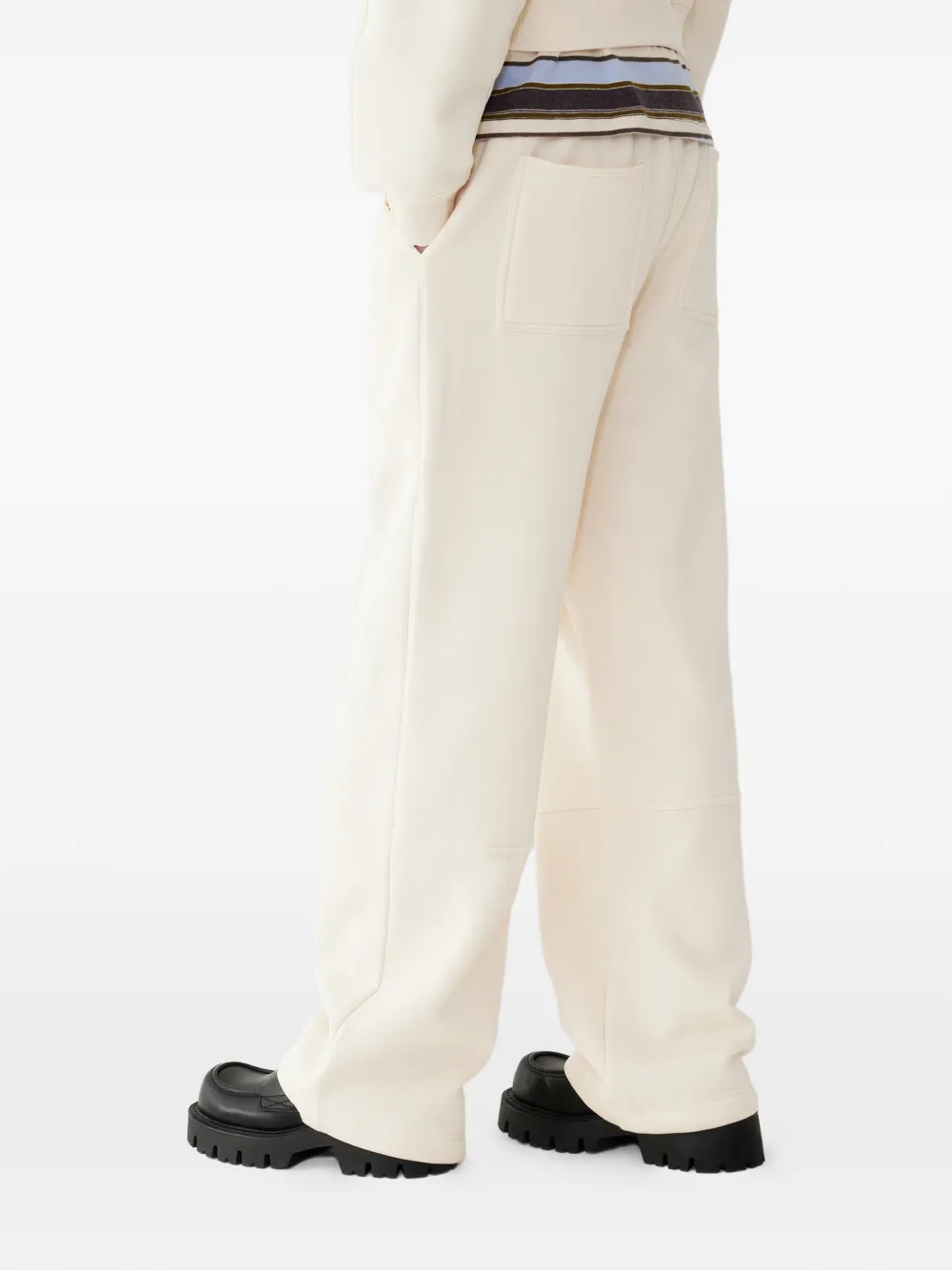 Studio Tomboy Fleece-lined Track Pants In Gray