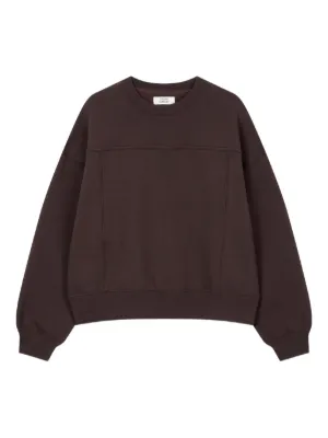 TOMBOY round-neck Cotton Sweatshirt | Green | FARFETCH CA