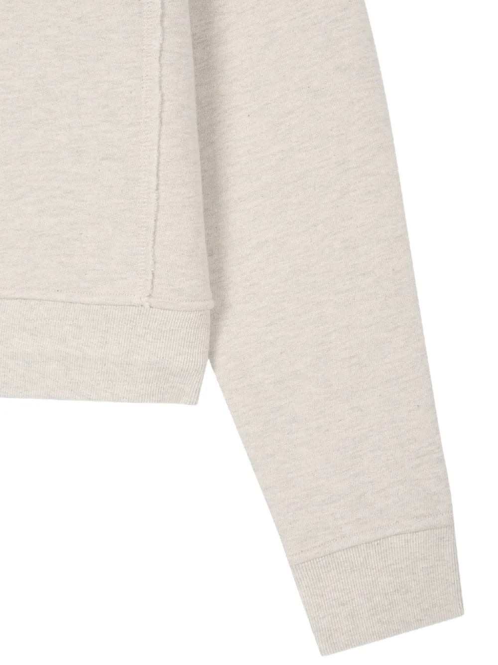 TOMBOY Sweater met halve rits Beige