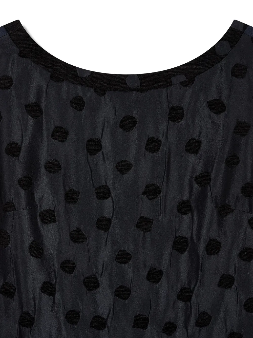 Studio Tomboy Polka-dot Sleeveless Midi Dress In Multi