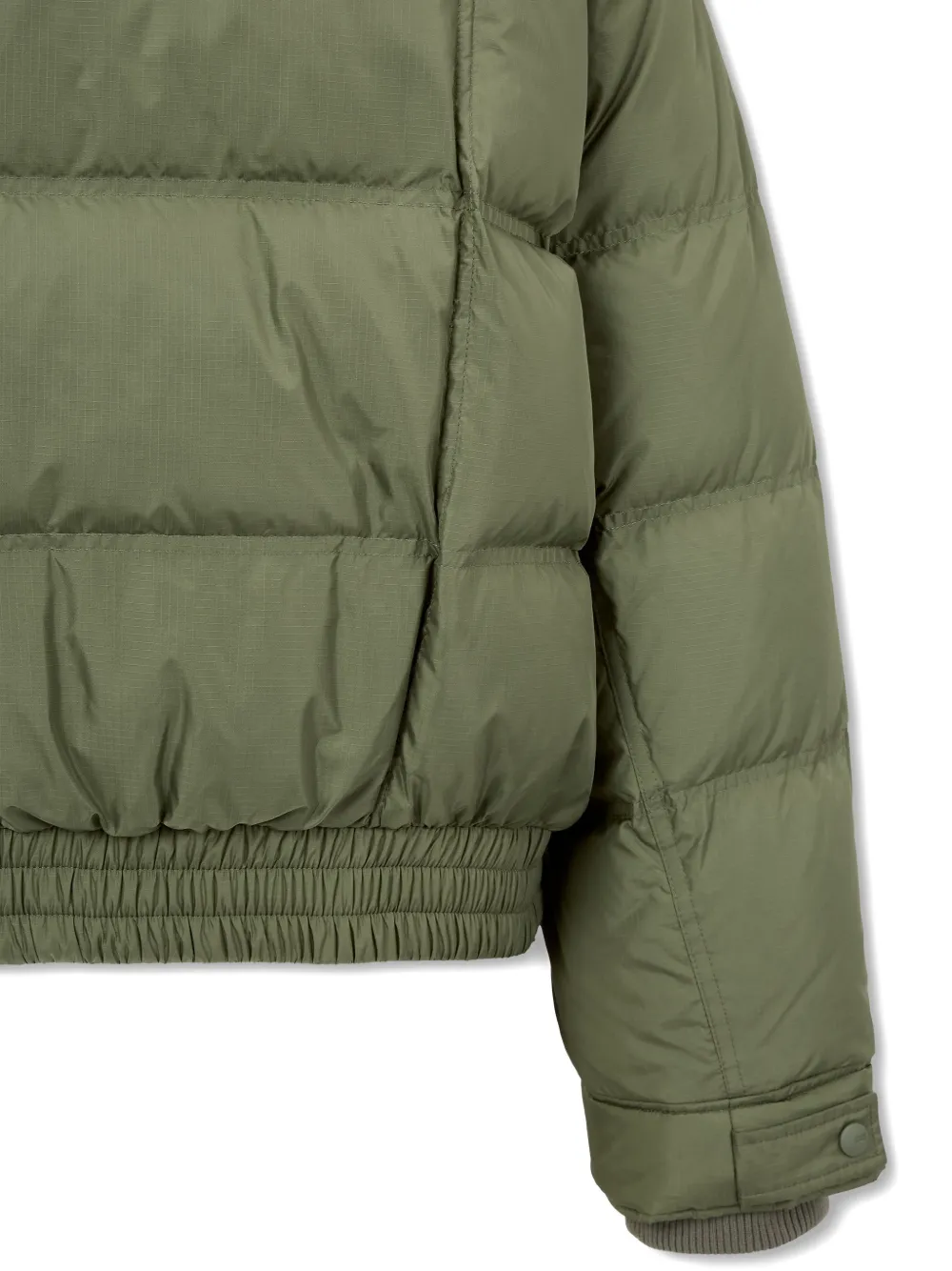 Studio Tomboy Concealed-hood Down Jacket In Gray