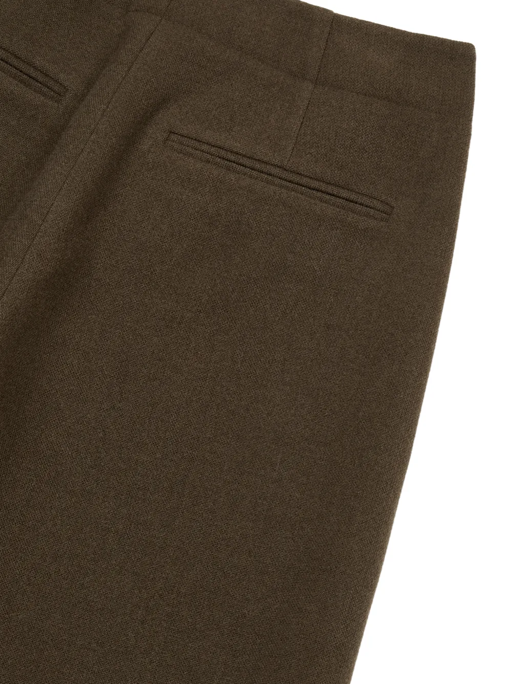 TOMBOY Broek met ritssluiting Bruin