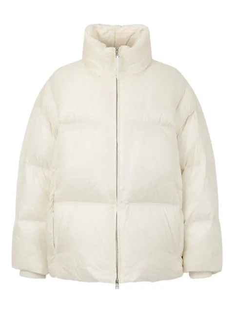 TOMBOY zip-up hooded down jacket