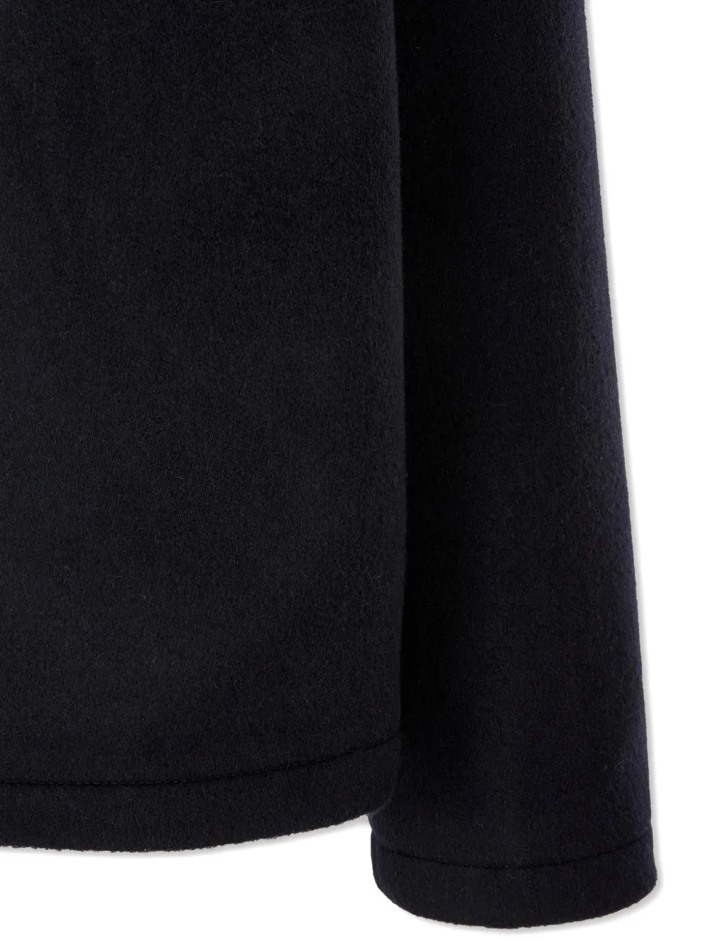 Studio Tomboy Button-front Jacket In Black