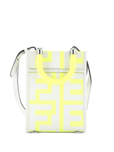 Fendi Pre-Owned x Marc Jacobs Sunshine Shopper Printed Leather Mini tote bag