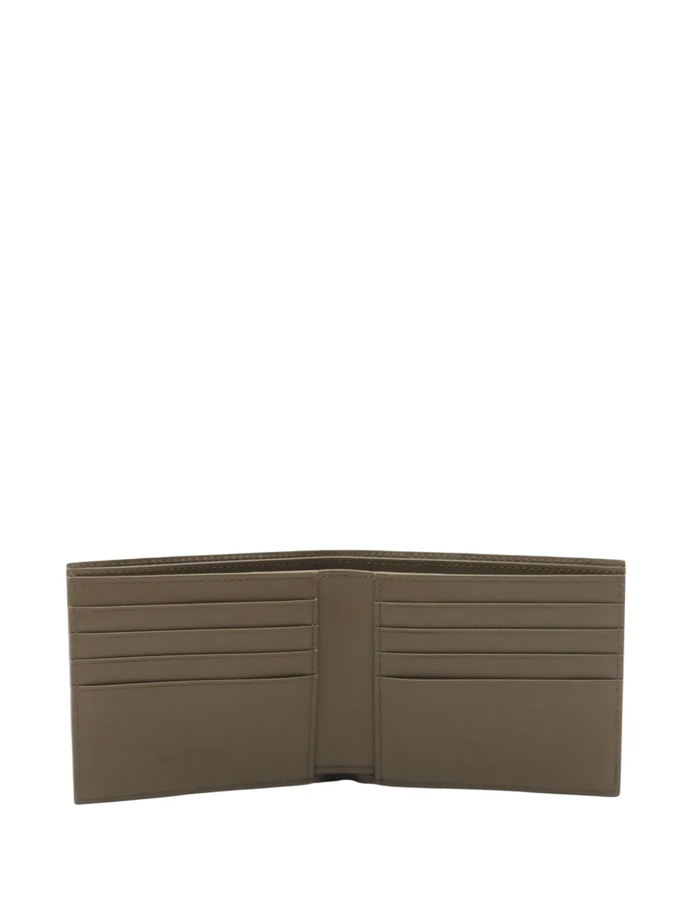 Pre-owned Bottega Veneta 2012-2025 Leather Intrecciato Wallet Small Wallets In Brown