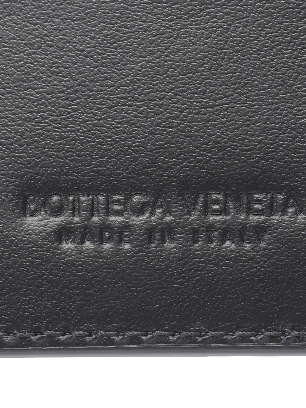 BOTTEGA VENETA Pre-owned 2012-2025 Intrecciato Piccolo Wallet Small Wallets In Black