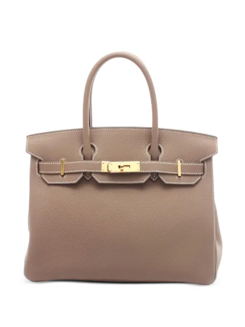 Hermès Pre-Owned 2023 Togo Birkin Retourne 30 handbag