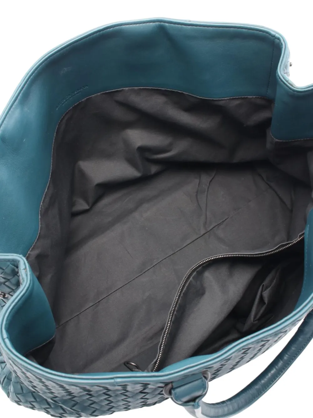 BOTTEGA VENETA Pre-owned 2012-2025 Nappa Intrecciato Tote Bag In Green