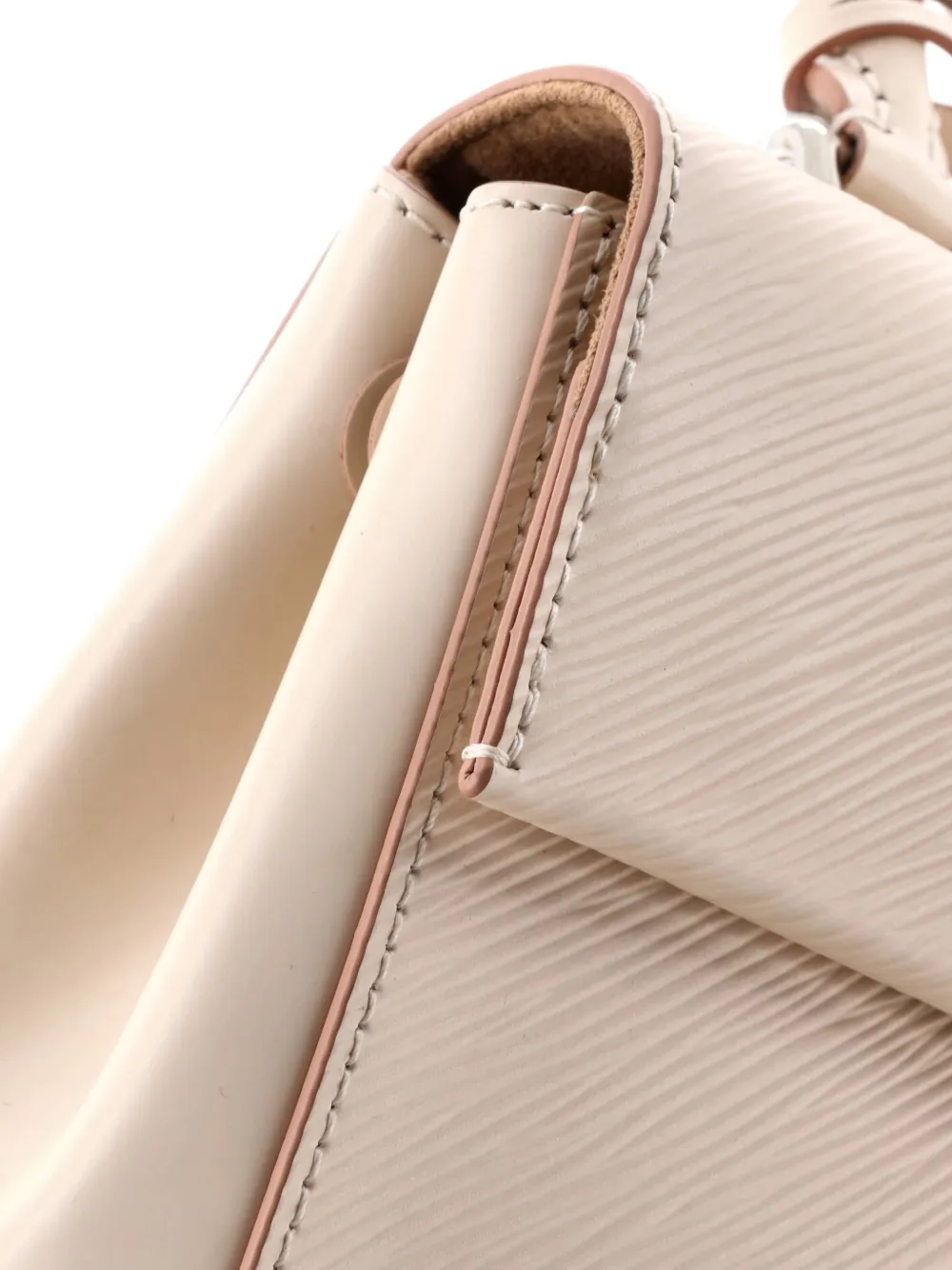 LOUIS VUITTON Pre-owned Cluny Top Handle Bag Epi Leather Mini Satchel In Neutral