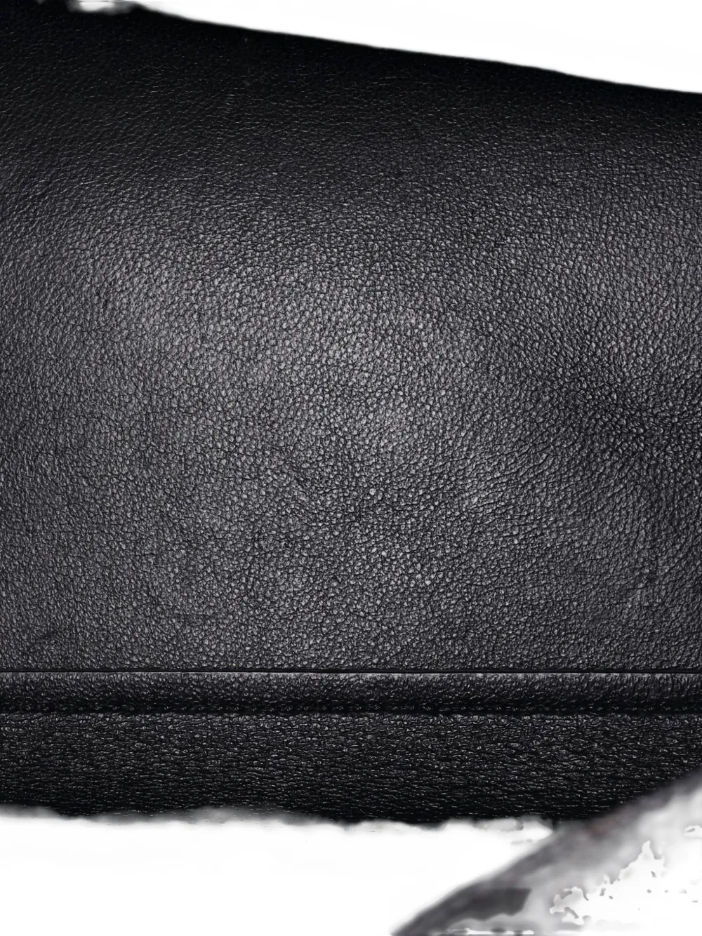 CELINE Pre-owned Trapeze Bag Leather With Patent Small Satchel In Blue