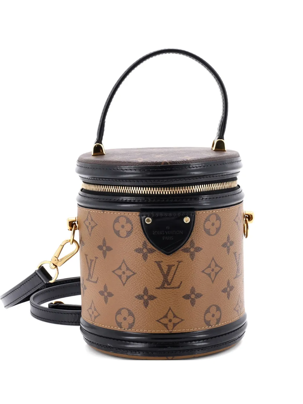Louis Vuitton Pre-Owned Cannes Handbag Reverse Monogram Canvas satchel - Nero