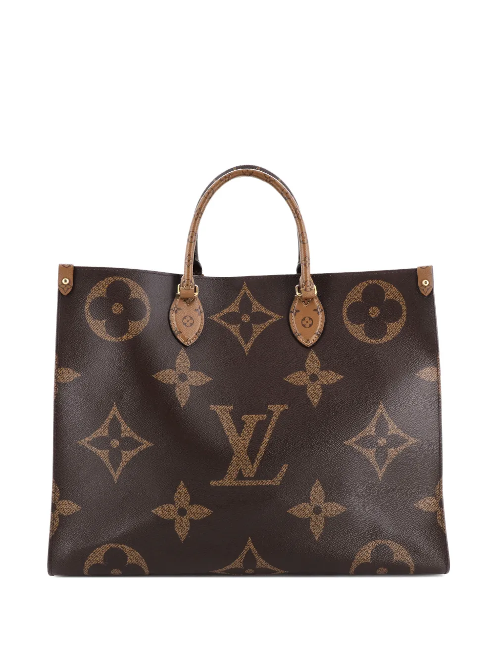 Louis Vuitton Pre-Owned OnTheGo Reverse Monogram Giant GM tote bag | Brown | Image 1