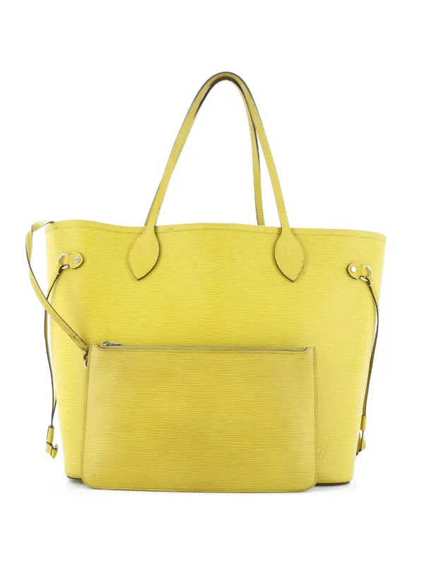 Louis Vuitton Pre-Owned ネヴァーフル エピレザー MM ハンドバッグ 