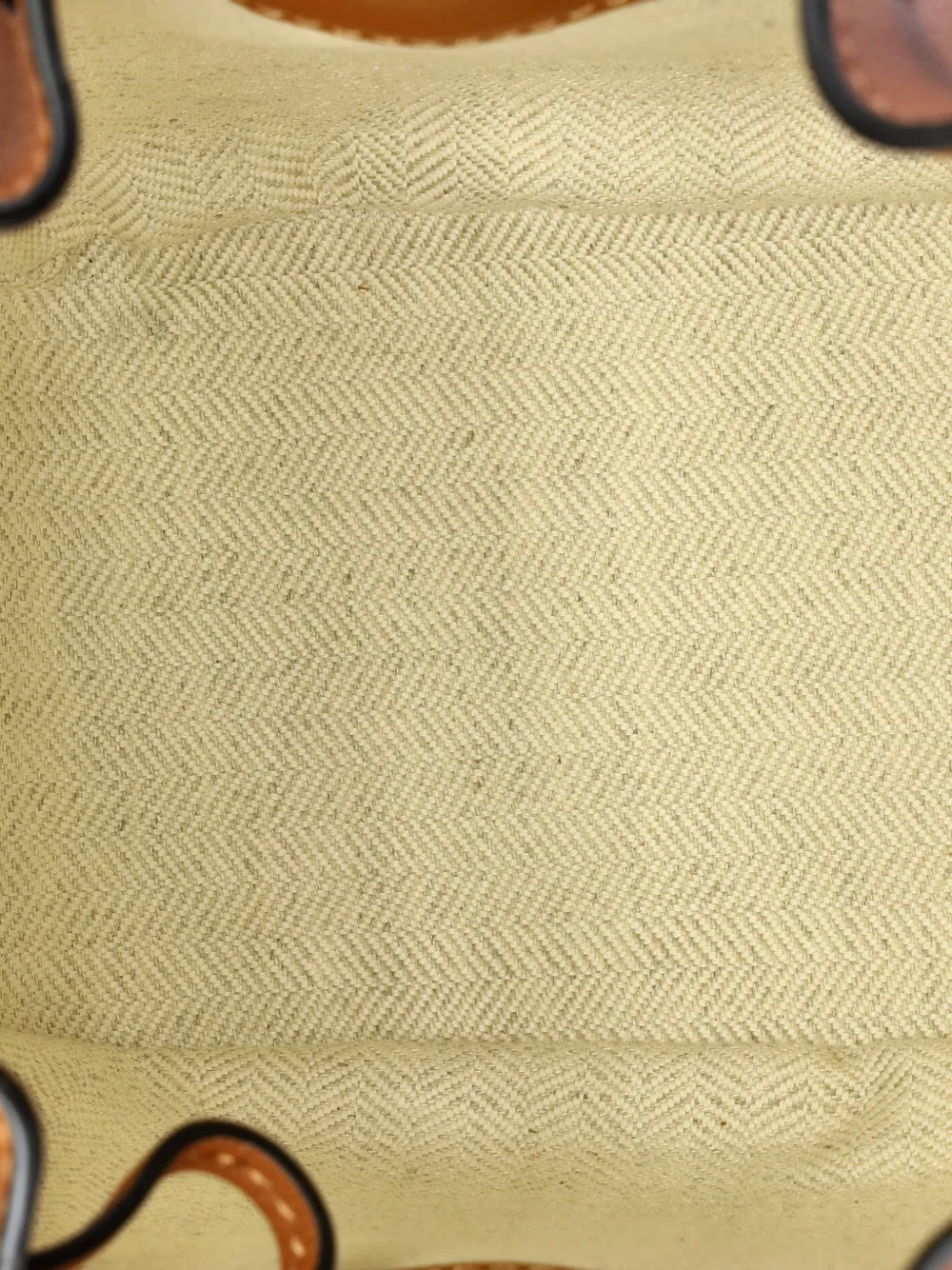 Hammock Bag Leather And Anagram Jacquard Mini Crossbody Bag