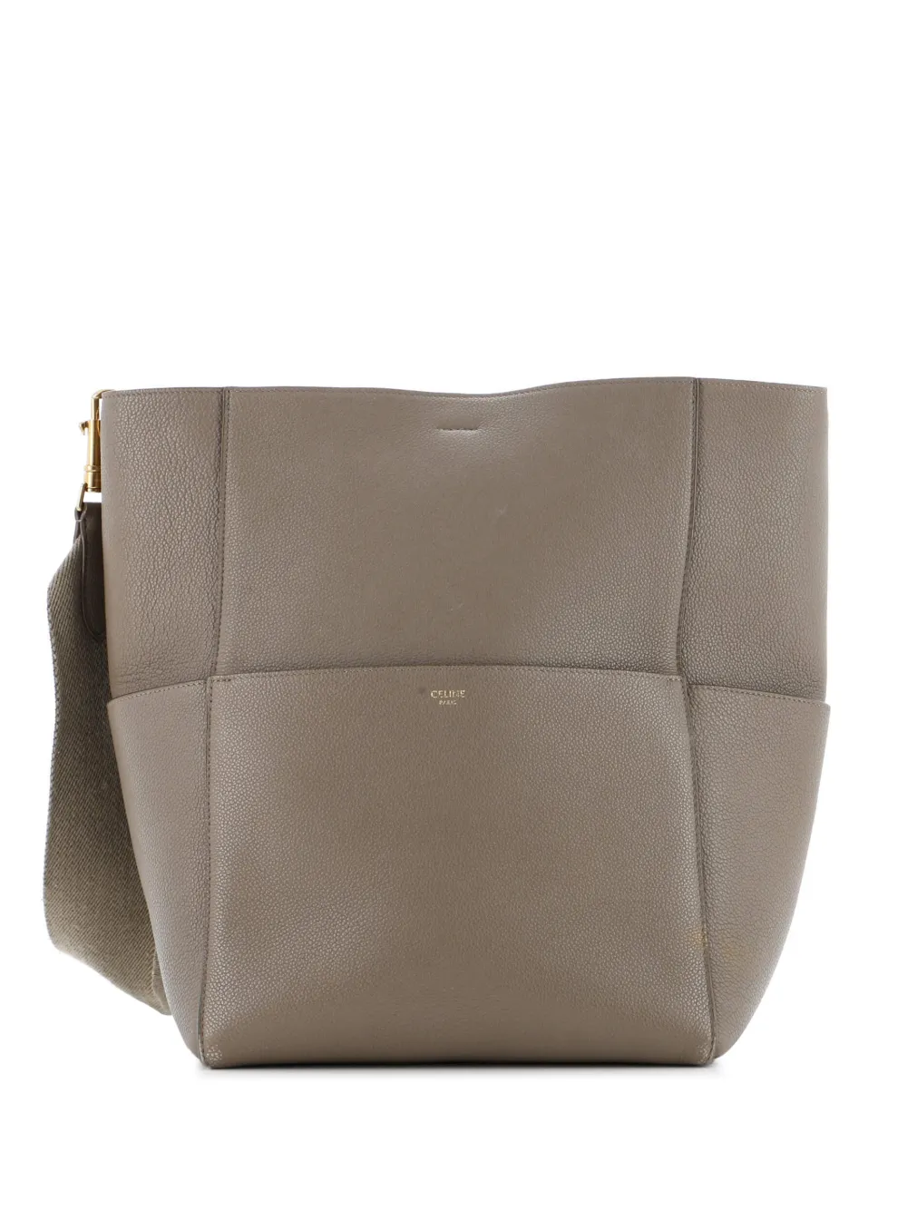 Celine Pre-Owned Sangle Seau Bag Calfskin Large shoulder bag - Marrone
