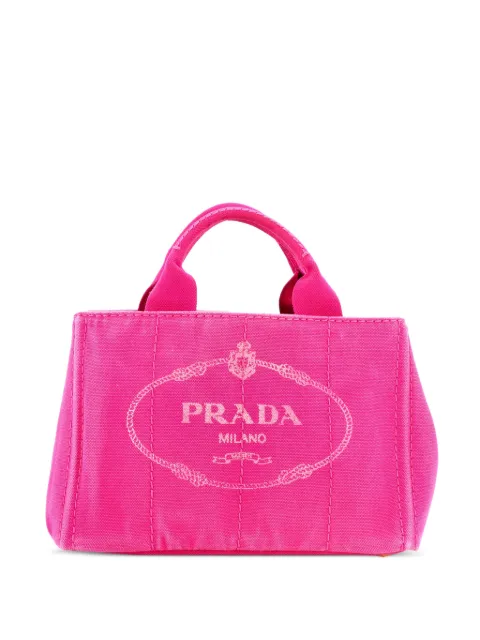 Prada Pre-Owned Canapa Canvas Mini tote bag