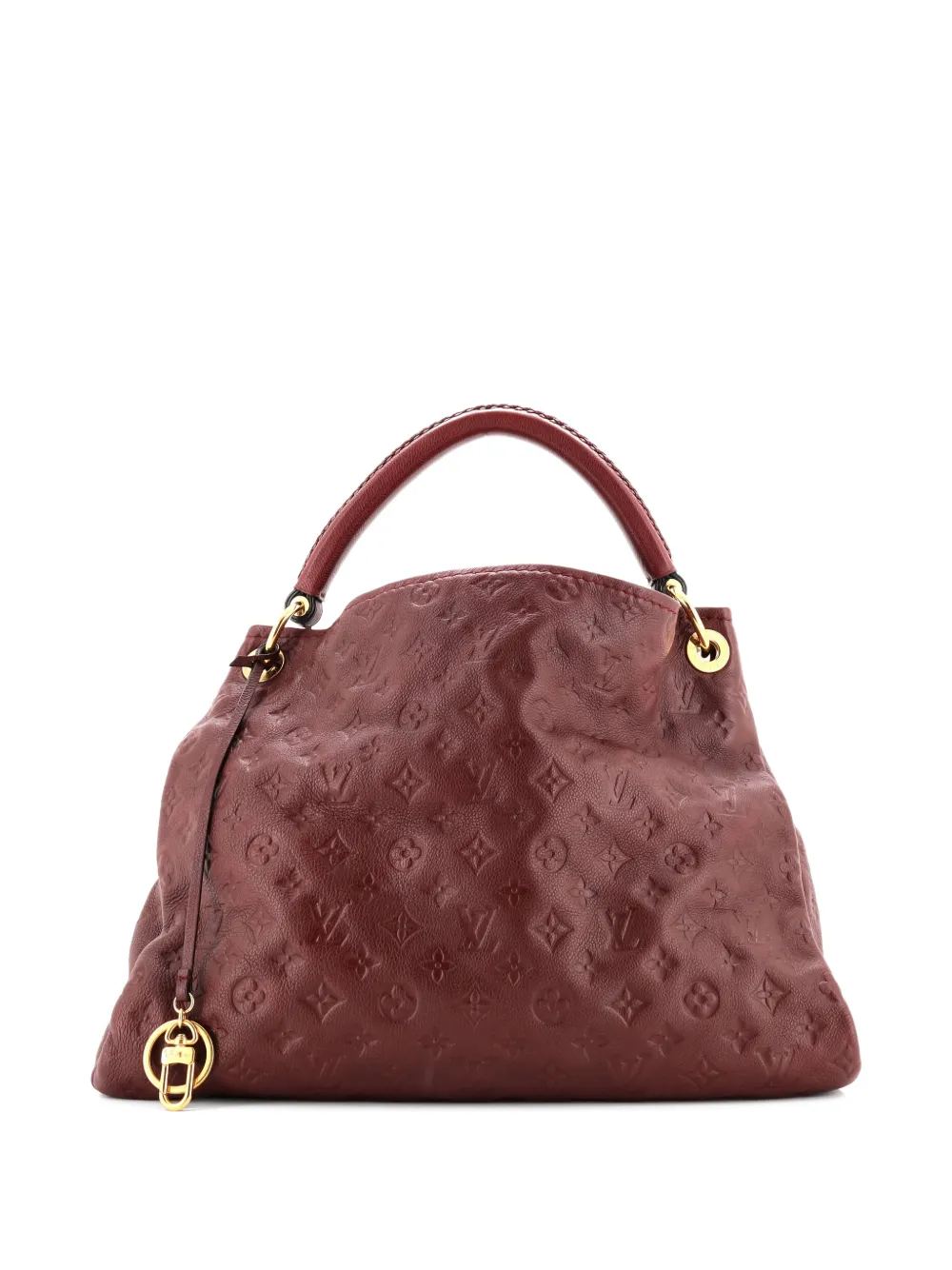 Louis Vuitton Pre-Owned Artsy Handbag Monogram Empreinte Leather MM hobo bag - Rosso