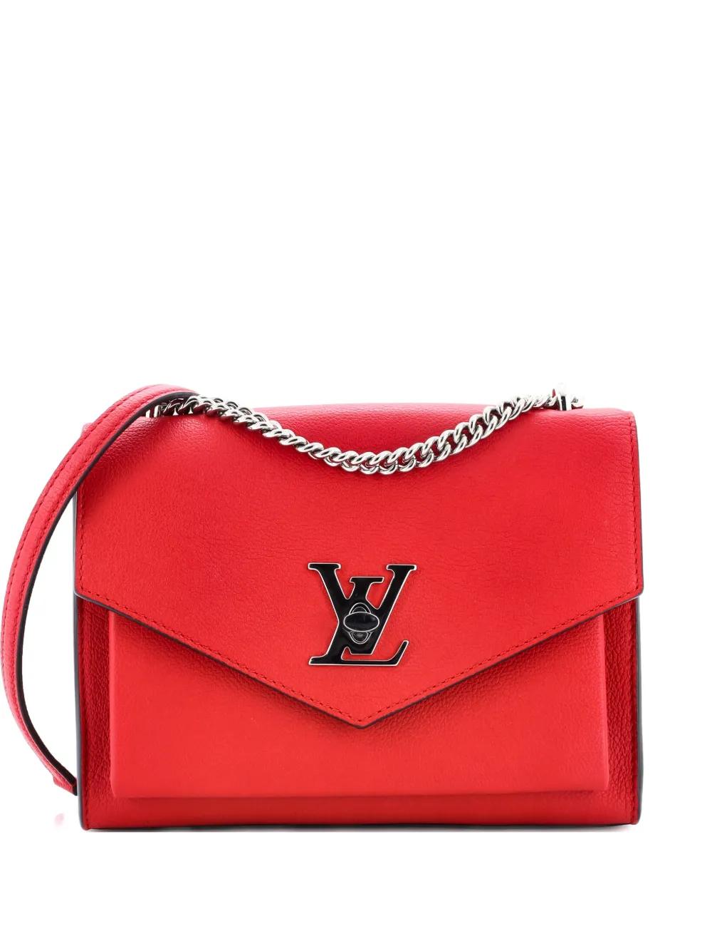 Louis Vuitton Pre-Owned Mylockme Handbag Leather BB crossbody bag - Rosso