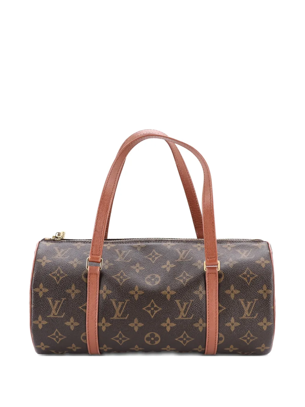 Louis Vuitton Pre-Owned Papillon Handbag Monogram Canvas 30 shoulder bag - Braun