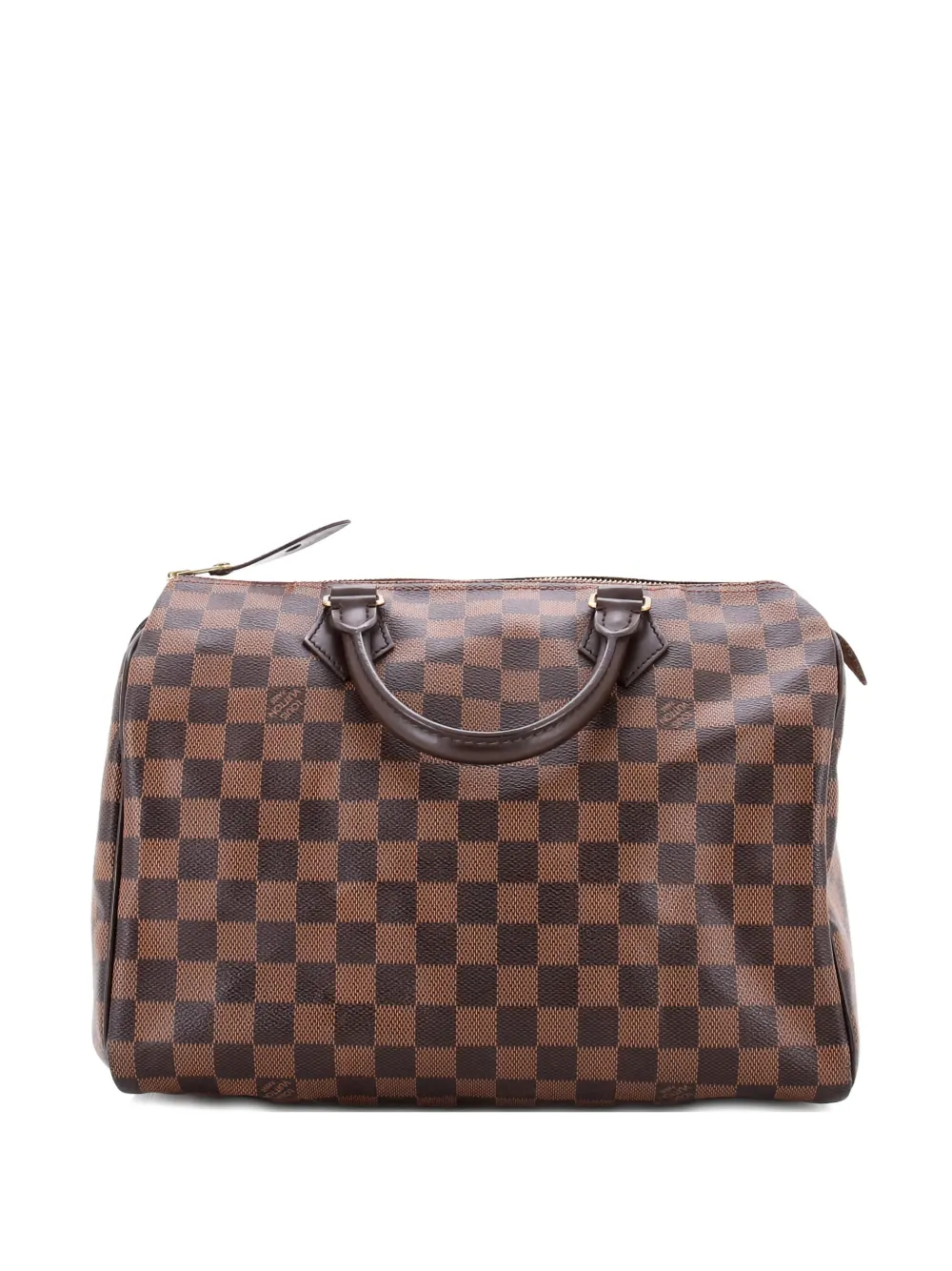 Louis Vuitton Pre-Owned Speedy Handbag Damier 30 satchel - Marrone