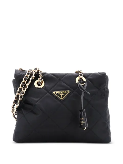 Prada Pre-Owned Re-Edition 1995 Chain Quilted Re-Nylon Small tote bag