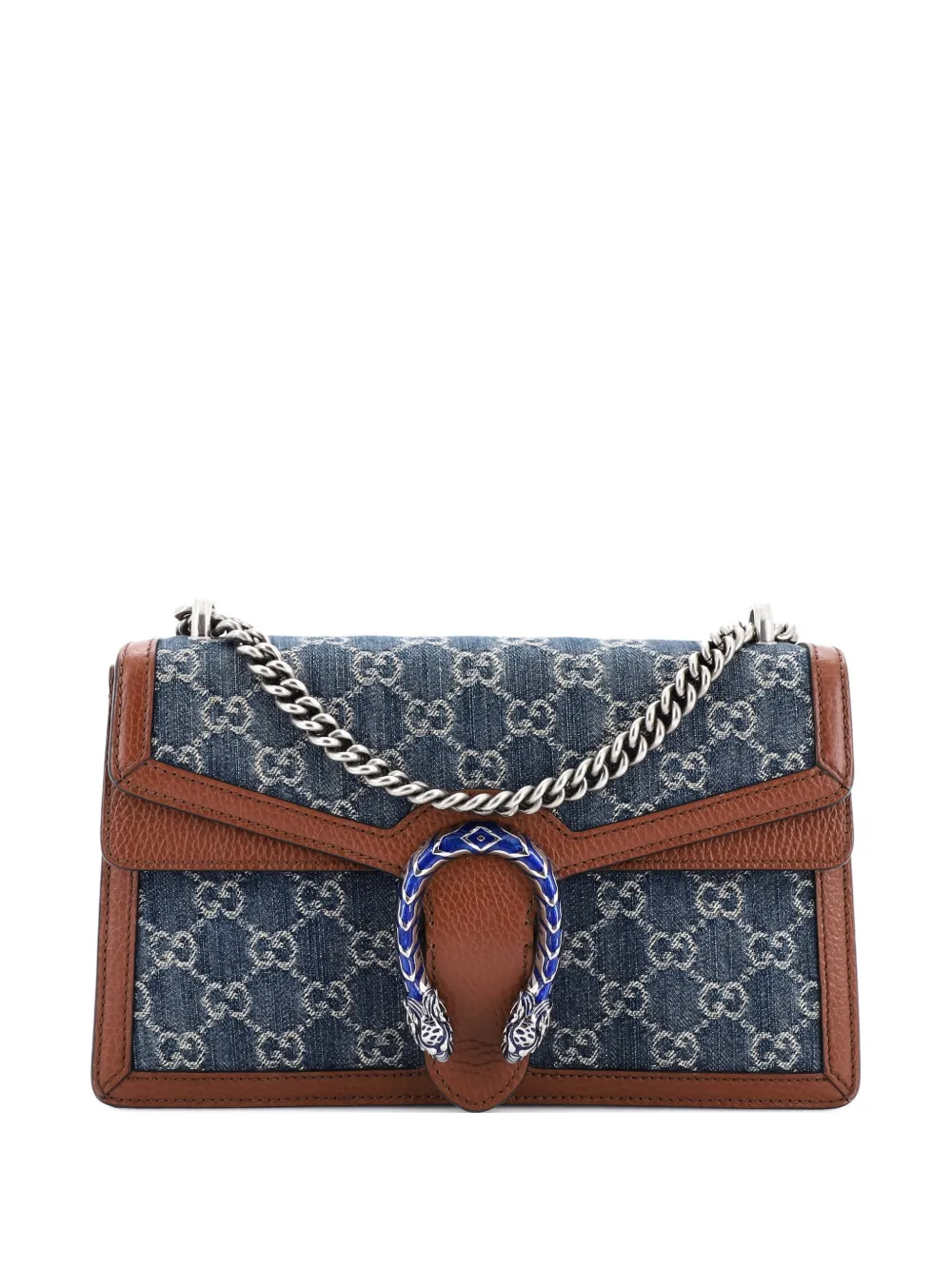 Gucci Pre-Owned Dionysus Bag GG Denim Small shoulder bag - Blu