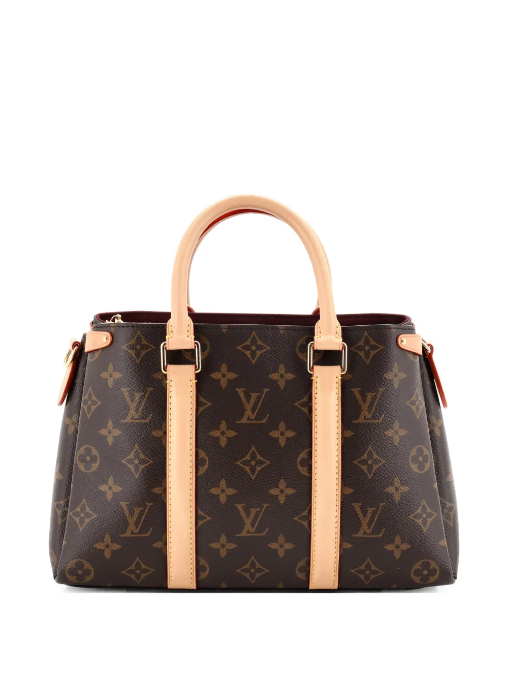 Louis Vuitton Pre-Owned Soufflot Tote Monogram Canvas with Leather BB satchel - Braun