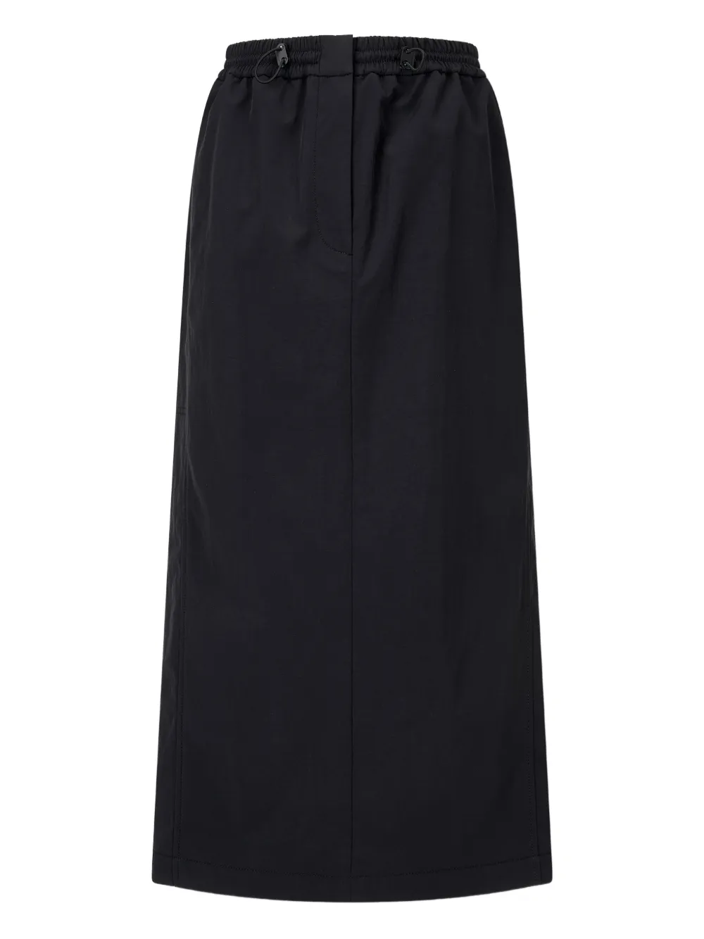 TOMBOY falda midi con pretina elástica | negro | Image 1