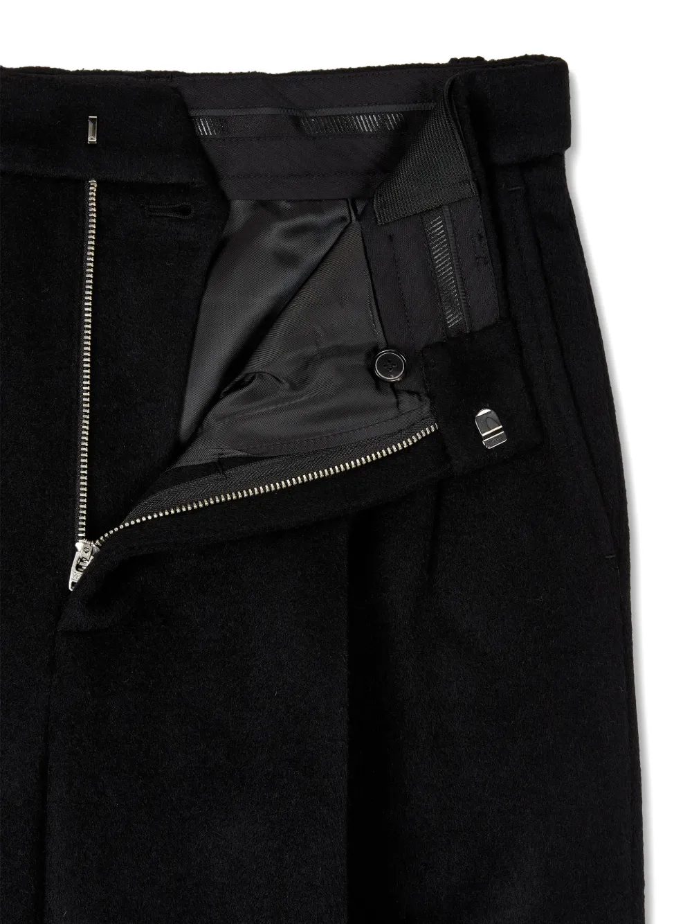 TOMBOY Plooibroek met ritssluiting Zwart
