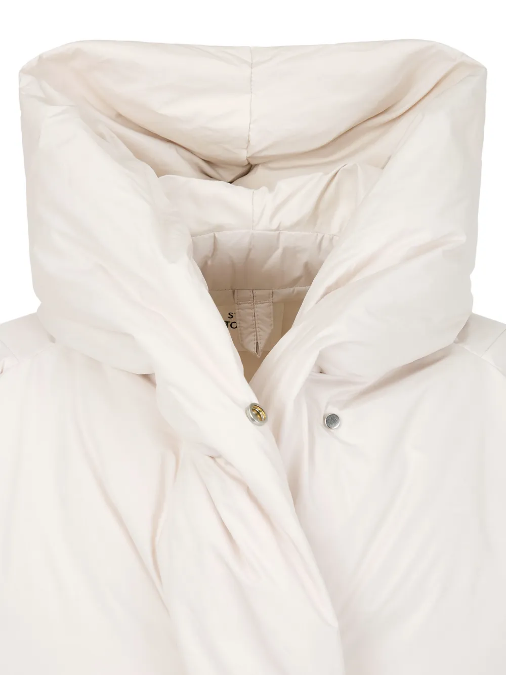 TOMBOY Donsjack met hoge hals Beige