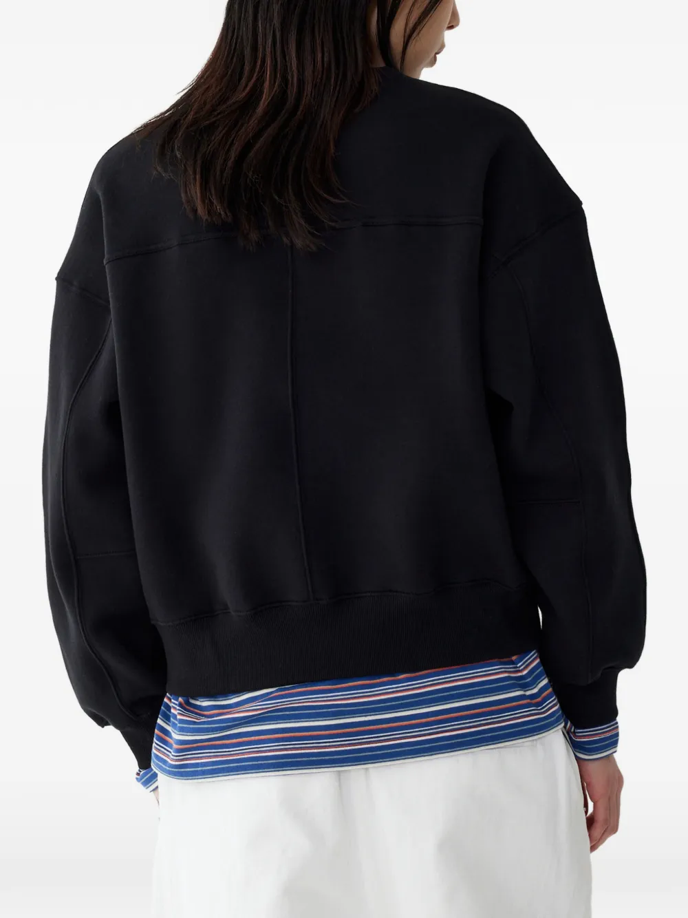 Studio Tomboy Fleece-lined Sweatshirt In Multi