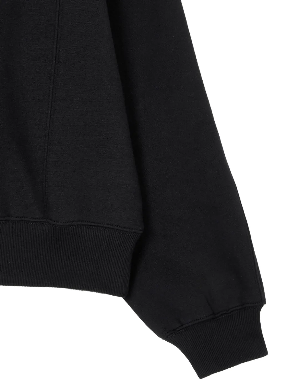 TOMBOY Sweater met fleece voering Zwart